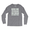 kiss me Long Sleeve Shirts