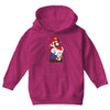 mario licking toad Youth Hoodie
