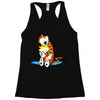 calvin hobbes Racerback Tank