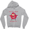 Ugandan Knuckles Zipper Hoodie