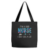 i'm a good nurse i just cuss a lot Tote Bags