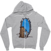 the looking glass Zipper Hoodie
