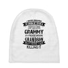 Super Cool Grammy Of A Freaking Awesome Grandson Baby Beanies