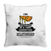 I Am Pizza Actually In A Very Commited Relationship Throw Pillow