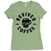 revived by coffee Ladies Fitted T-Shirt