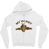 My Heart (a230) Zipper Hoodie
