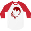 deadpool face 3/4 Sleeve Shirt