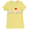 roast beast Ladies Fitted T-Shirt