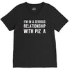 i'm in a serious relationship with pizza V-Neck Tee