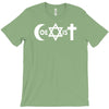 uomo coexist u2 band rock bono musica T-Shirt
