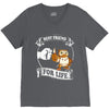 new owl best friend for life V-Neck Tee