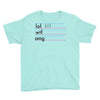 practice your texting Youth Tee