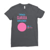clarissa explained nothing Ladies Fitted T-Shirt
