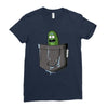 i'm in a pocket Ladies Fitted T-Shirt