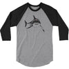 sharks with frickin laser beams t shirt soft funny austin powers tee d 3/4 Sleeve Shirt