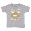 Born October Multitasking Problem Solving Tees Toddler T-shirt