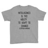 adapt or die encoded Youth Tee