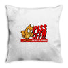 gildan funny  irritable owl syndrome, ideal gift, birthday present Throw Pillow