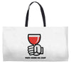 party a drink Weekender Totes