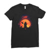 blood moon Ladies Fitted T-Shirt