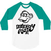 monkey man 3/4 Sleeve Shirt