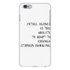 intelligence is the ability to adapt to change iPhone 6 Plus/6s Plus Case