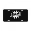 bam License Plate