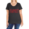 fapout Ladies Curvy T-Shirt