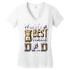 yorkie dad Women's V-Neck T-Shirt