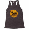 down rowdy the dog Racerback Tank