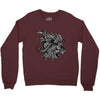 lion zentangle Crewneck Sweatshirt