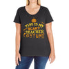 scary teacher costume Ladies Curvy T-Shirt