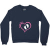 Custom baby girl name maternity design Crewneck Sweatshirt