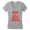 spelling bee champiun Women's V-Neck T-Shirt