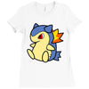 typhlosion pokedoll Ladies Fitted T-Shirt