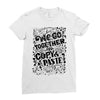 we go together Ladies Fitted T-Shirt