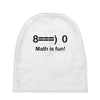 math is fun Baby Beanies
