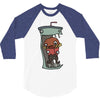 delicious aqua teens 3/4 Sleeve Shirt