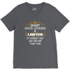 Smart Good Looking Lawyer Doesnt Get Better Than V-Neck Tee