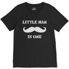 little man mustache first V-Neck Tee