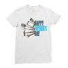 happy father&rsquo;s day Ladies Fitted T-Shirt