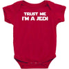 trust me i'm a jedi   funny printed mens Baby Bodysuit
