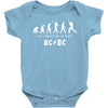 The Evolution of Rock Baby Bodysuit