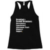 hobbit meals Racerback Tank