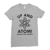 up and atom Ladies Fitted T-Shirt