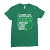 talk to myself fishing Ladies Fitted T-Shirt