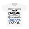awesome poppa All Over Men's T-shirt