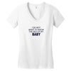 jacksons button Women's V-Neck T-Shirt