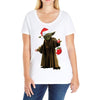 yoda christmas Ladies Curvy T-Shirt