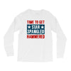 star spangled hammered Long Sleeve Shirts